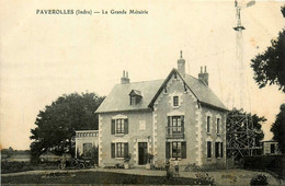 Faverolles * éolienne * La Grande Métairie * Automobile Ancienne Auto Moulin à Vent Molen * Villa - Sonstige & Ohne Zuordnung