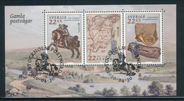 Sweden 2020. Facit # BL52 (3334-3336). Europa 2020 SS. MNH (**) With First Day Cancellation. Special Edition - Nuevos