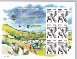 2021-ED. 5493 EN PLIEGO PREMIUM- Fauna.- 2021. Parque De La Naturaleza De Cabárceno - NUEVO- - Full Sheets