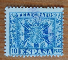 Télégraphe - Espagne - 1949 - YT 95 - Télégraphe