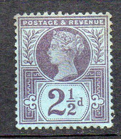 Gran Bretagna 1887 Giubileo Regina Victoria N. 95   Sassone E Y&T Nuovo MLH* - Nuovi