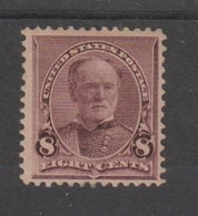 U.S.A.:  1890/93  W. SHERMAN  -  8 C. UNUSED  STAMP  -  YV/TELL. 76 - Neufs