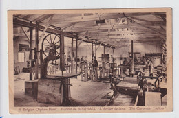 BELGIAN ORPHAN FUND . INSTITUT DE BIERBAIS .L'ATELIER DU BOIS . THE CARPENTER SCHOP - Mont-Saint-Guibert