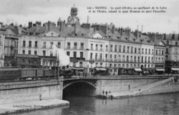 NANTES - Le Pont D'Erdre, Au Confluent De La Loire Et De L'Erdre - Train à Vapeur - Nantes