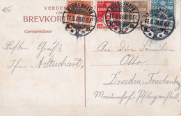 DANEMARK 1908 CARTE POSTALE DE COPENHAGUE - Briefe U. Dokumente