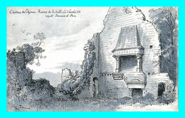 A774 / 281 37 - CHINON Chateau Ruines De La Salle Illustrateur - Chinon