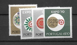 1970 MNH Portugal, Michel 1105-8 - Nuovi