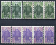 España 1965. Edifil 1675-76 X 5 ** MNH. - Ganze Bögen