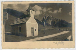 C.P.  PICCOLA   PANORAMA  CON  CHIESETTA    FOTO  DI  R.JOCHLER   1932          2 SCAN  (VIAGGIATA) - Vipiteno
