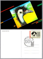 AUSTRALIAN WILDLIFE: EMU - Expo'88. Brisbane QLD 1988 - Mechanical Postmarks (Advertisement)