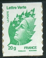 France - 2011 - Autoadhésif Marianne Issue De Carnet 604-C1 -NEUF - No 604a - Cote 2,20 - Adhésifs (autocollants)