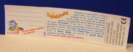 (AB76) CARTINA  KINDER FERRERO ITALIA - SQUALIBABA' - GEGE' NARGHILE' - Notices