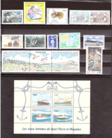 SPM - 1994 - Année Complète - Timbres N° 592 à 608 - Neufs ** - Full Years