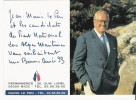 CARTE DE VOEUX ET CALENDRIER JEAN MARIE LE PEN 1993 - Political Parties & Elections