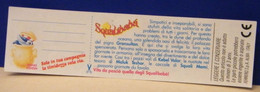 (AB80) CARTINA  KINDER FERRERO ITALIA - SQUALIBABA' - NAHAS KONDIN - Notices