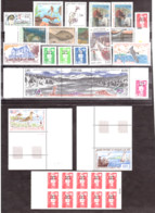 SPM - 1993 - Année Complète - Timbres N° 573 à 591 + PA 72 Et 73 Et Carnet C590 - Neufs ** - Años Completos