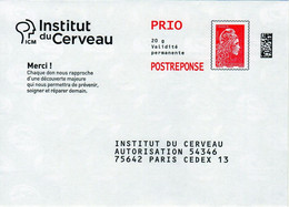 Pret A Poster Reponse PRIO (PAP) Institut Du Cerveau  Agr. 310049 - - PAP: Antwort