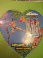 ROTHALUX  De Luxe/ Un Amour De Douche/ COEUR / Vers 1970-80   ACOL159 - Autocollants