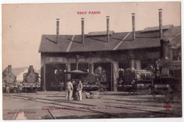 8942 - Paris ( XIIe ) - Remise Des Locomotives P.L.M. - Coll. F.Fleury - - District 12