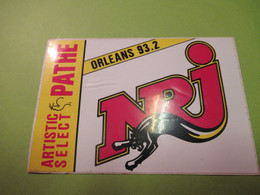 RADIO Locale/ NRJ ? ORLEANS 93.2 /Artistic Select PATHE/Macline Vers 1970-1980      ACOL168 - Pegatinas