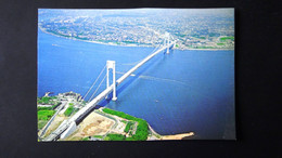 USA - New York City - The Varrazano-Narrows Bridge - Connecting Brooklyn And Staten Island - Look Scan - Brücken Und Tunnel