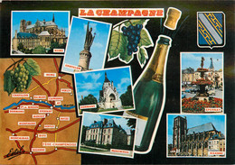 CPSM Le Champagne-Multivues    L1040 - Champagne-Ardenne