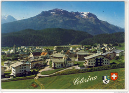 CELERINA / SCHLARIGNA - Panorama, Oberengadin, Nice Stamp - Celerina/Schlarigna
