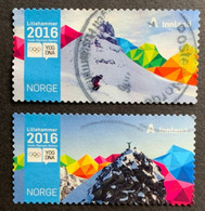 Norvège  2016  Y Et T 1840/1 O - Used Stamps