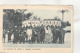 A2876) DAHOMEY - Afrika - Un Groupe De CHEFS A ABOMEY   - Very Old ! 1931 - Dahomey