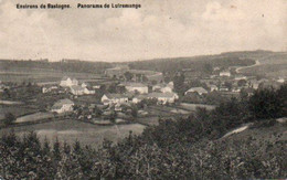 Environs De Bastogne  Panorama De Lutremange Voyagé En 1912 Mais Ne Possede Plus Son Timbre - Bastogne