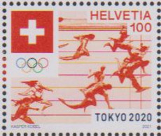 SWITZERLAND, 2021, MNH, TOKYO OLYMPICS, 1v - Sommer 2020: Tokio