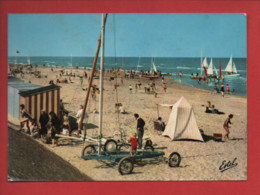 CPM - Bray Dunes -(Nord) - La Plage   -( Char à Voile ) - Bray-Dunes