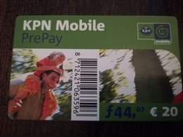NETHERLANDS  €20,- REFILL KPN HI PREPAY   TELECOM  PREPAID   ** 6344** - Cartes GSM, Prépayées Et Recharges