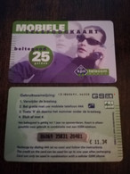 NETHERLANDS  HFL 25,- ,- REFILL  KPN TELECOM  /2002    TELECOM  PREPAID   ** 6347** - Cartes GSM, Prépayées Et Recharges