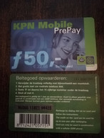 NETHERLANDS  HFL 50,- ,- REFILL  KPN MOBILE  /2002    TELECOM  PREPAID   ** 6349** - Cartes GSM, Prépayées Et Recharges