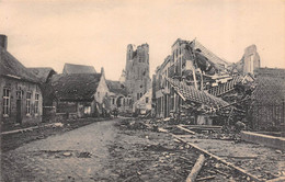 Carte Photo Militaire Allemand PASSCHENDAELE-ZONNEBEKE-Ypres-Belgique-Belgie-Kirche-Eglise-Guerre 14/18-Flandern - Zonnebeke