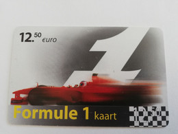 NETHERLANDS   FORMULE 1 KAART /RACE CAR     € 12,50  - TELECOM  PREPAID   ** 6368** - [3] Handy-, Prepaid- U. Aufladkarten