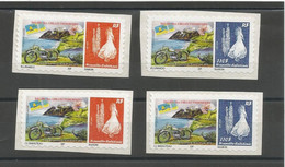 1273A,1273Aa ,1273B,1273Ba  Salon Des Collectionneurs RARE Signature Mahuteau  (cyrou13                     (clavertA12) - Unused Stamps