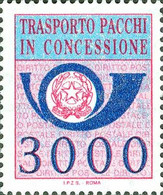 ITALIA - 1984 - 3000 Trasporto Pacchi In Concessione - Nuovo - Concessiepaketten