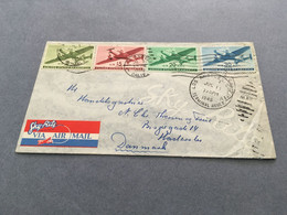 (2 B 11) USA Letter Posted To Denmark - 1946 - Covers & Documents
