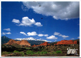 (2 B 12) USA - Posted To Denmark - Garden Of The Gods - - Colorado Springs