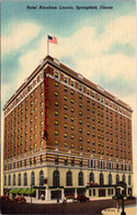 Illinois Springfield Hotel Abraham Lincoln Curteich - Springfield – Illinois