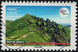 France 2021 Oblitéré Used Terre De Tourisme Sites Naturels Puy De Sancy Y&T FR 2025 - Gebraucht