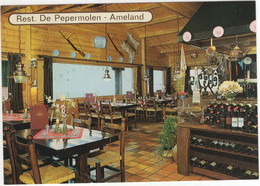 Ameland - Nes: Restaurant-Café-Bar 'De Pepermolen', Strandweg 51 - (Holland/Nederland) - Interieur - Ameland