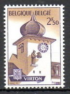 BELGIQUE. N°1537 De 1970. Horloge De Virton. - Horlogerie