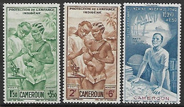 CAMEROUN AERIEN N°19 A 21 N* - Aéreo