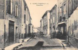 CPA 66 SAINT CYPRIEN GRAND RUE - Saint Cyprien