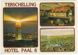 Terschelling - Hotel 'Paal 8', Badweg 4 - (Holland/Nederland)  - Vuurtoren/ Phare, Bar - Terschelling