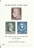 ALEMANIA  ORIENTAL   YVERT  H/B 6   MNH  ** - 1e Dag FDC (vellen)