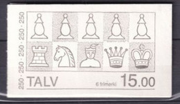 FEROE - 1983 - CARNET YVERT N° C76 ** MNH - COTE = 22.5 EUR. - ECHECS / CHESS - Färöer Inseln